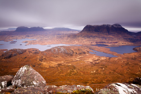 Glorious Assynt, view from Stac Pollaidh