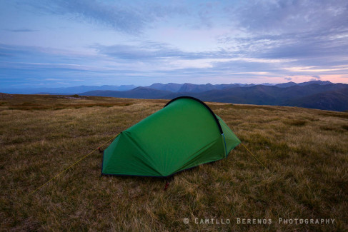 Solo wild camping