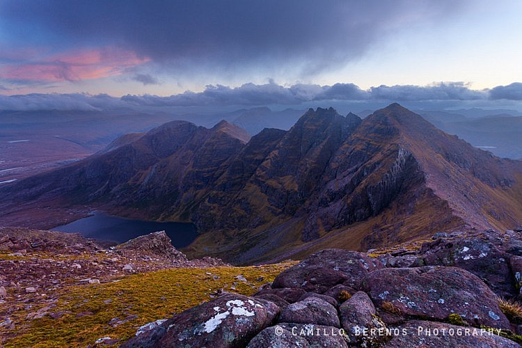 Photo of An teallach which was shortlisted for thr 2014 Scottish Nature Photography Awards