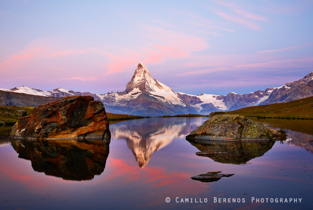 Matterhorn at dawn, Valais