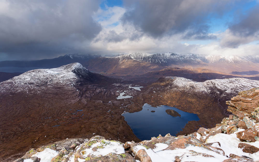 Panorama from Maol Chean-dearg