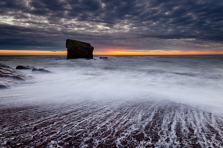 Dawn at Charlie's Garden, Seaton Sluice, Collywell Bay.